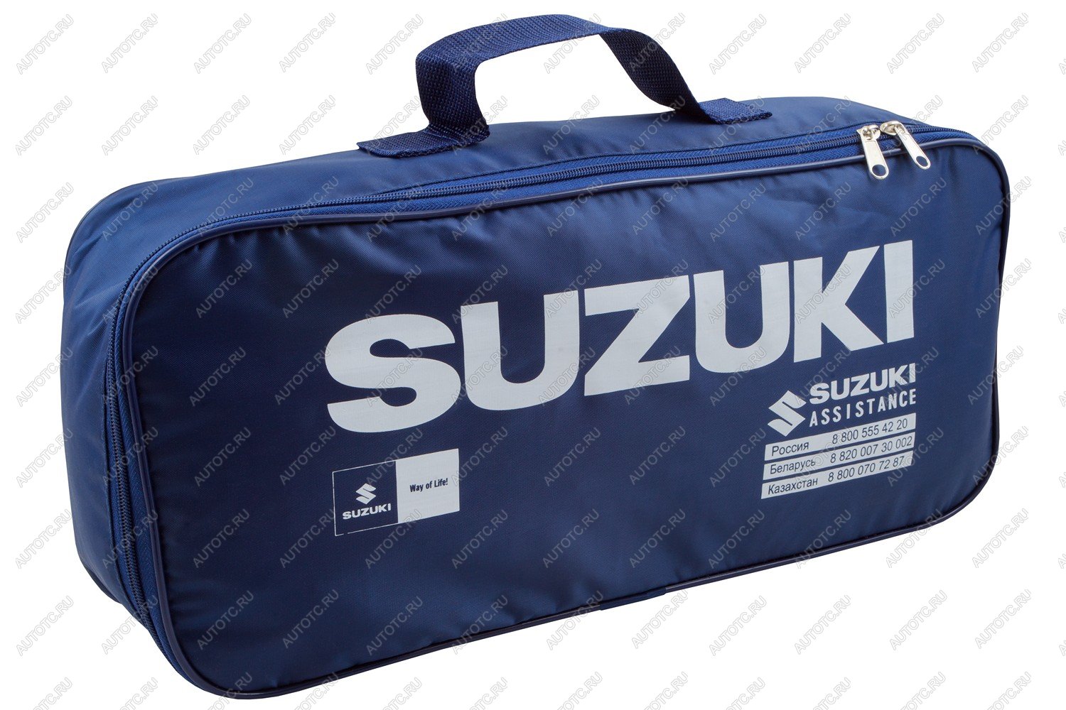 799 р. Сумка текстиль SUZUKI (RS) с логотипом SUZUKI (синяя) Autofamily tl-826.1  с доставкой в г. Керчь