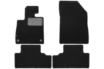 6 949 р. Коврики в салон Klever Standard GAC GS3 2024- Внед. 5 дв., 4шт. (текстиль)  Гак ГС3 Klever klever02a71252210kh  с доставкой в г. Керчь. Увеличить фотографию 1
