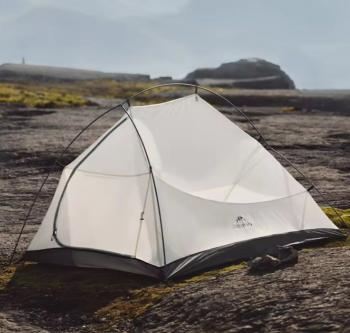 20 159 р. Палатка Naturehike Cloud Up Pro Si 2-местная, алюминиевый каркас, серая  cnk2350ws020-lg2  с доставкой в г. Керчь. Увеличить фотографию 2
