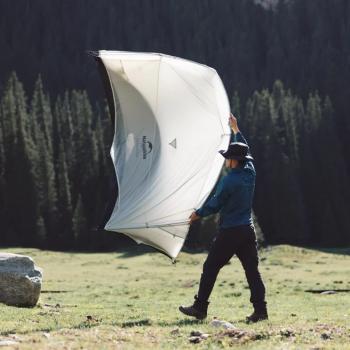 24 569 р. Палатка Naturehike Cloud Up tents UL Si 2-местная, алюминиевый каркас, серая  cnk2450ws017-g2  с доставкой в г. Керчь. Увеличить фотографию 5