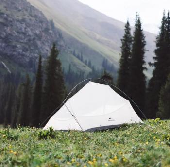 24 569 р. Палатка Naturehike Cloud Up tents UL Si 2-местная, алюминиевый каркас, серая  cnk2450ws017-g2  с доставкой в г. Керчь. Увеличить фотографию 2