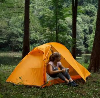 13 879 р. Палатка Naturehike Cycling Si 1-местная, алюминиевый каркас, сверхлегкая, янтарная  nh18a095-d-aye  с доставкой в г. Керчь. Увеличить фотографию 7