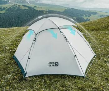 31 099 р. Палатка Naturehike Jims Gear Si 1-местная, алюминиевый каркас, сверхлегкая, белая  cnk2350ws011-sw1  с доставкой в г. Керчь. Увеличить фотографию 3