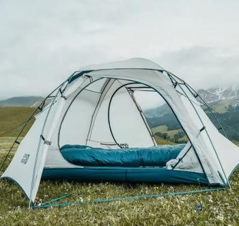 35 729 р. Палатка Naturehike Jims Gear Si 2-местная, алюминиевый каркас, сверхлегкая, белая  cnk2350ws011-sw2  с доставкой в г. Керчь. Увеличить фотографию 4
