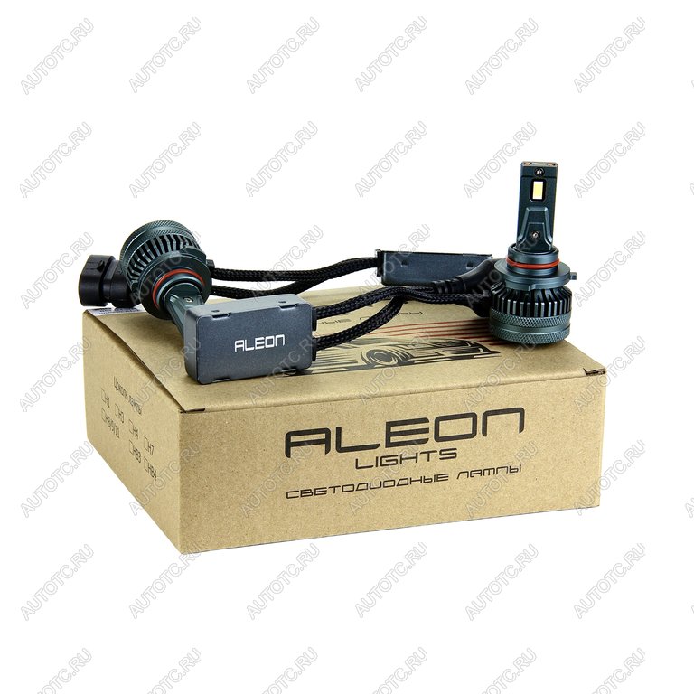 2 669 р. Лампа светодиодная 1224V HB3 P20d 6000K 5500Lm (2шт.) ALEON ALEON al-f6-hb3  с доставкой в г. Керчь