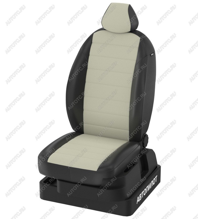 13 649 р. Заказной комплект чехлов, Чехлы для TOYOTA Toyota Camry XV30 Sd с 02-06г. (ЦЕНТР БЕЗ ПЕРФОРАЦИИ) АВТОПИЛОТ construct-11242697  с доставкой в г. Керчь