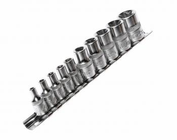 1 979 р. Набор головок торцевых 14-38 TORX Е4-Е18 10 предметов JTC JTC TOOLS CO., LTD jtc-3901  с доставкой в г. Керчь. Увеличить фотографию 1