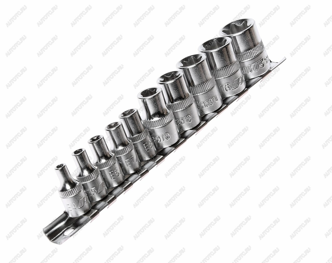 1 979 р. Набор головок торцевых 14-38 TORX Е4-Е18 10 предметов JTC JTC TOOLS CO., LTD jtc-3901  с доставкой в г. Керчь