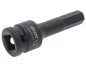 929 р. Бита-головка 12 HEX H12х78мм ударная JTC JTC TOOLS CO., LTD jtc-447912  с доставкой в г. Керчь. Увеличить фотографию 1