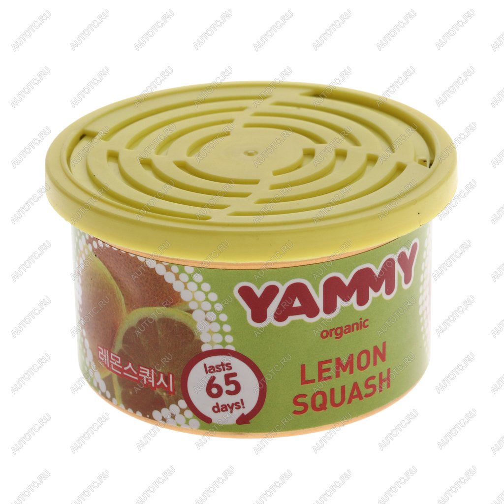 369 р. Ароматизатор на панель приборов (лимонный сквош) 55г Organic YAMMY YAMMY d013  с доставкой в г. Керчь
