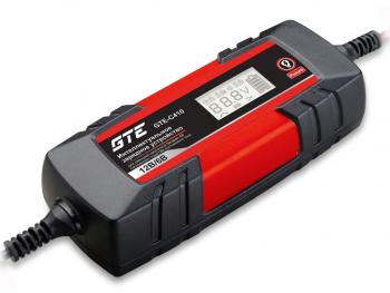 3 889 р. Устройство зарядное интеллектуальное 6В1А, 12В1А, 12В4А GTE GTE gte-c410  с доставкой в г. Керчь. Увеличить фотографию 1