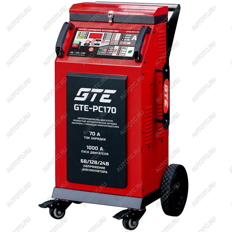 44 999 р. Устройство пуско-зарядное 12-24V60-750Ач1000А передвижное GTE GTE gte-pc170  с доставкой в г. Керчь