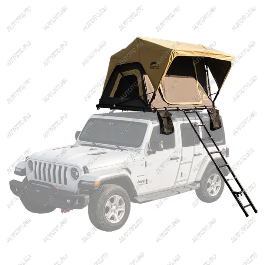 121 999 р. Палатка на крышу автомобиля Wild Land Normandy Auto 120 pro  900010-0001-0001  с доставкой в г. Керчь