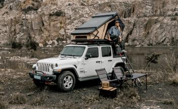 231 159 р. Палатка на крышу автомобиля Wild Land Bush Cruiser 140 V2 Pro, с лестницей  900006-0002-0004.set  с доставкой в г. Керчь. Увеличить фотографию 16