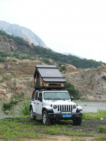 231 159 р. Палатка на крышу автомобиля Wild Land Bush Cruiser 140 V2 Pro, с лестницей  900006-0002-0004.set  с доставкой в г. Керчь. Увеличить фотографию 15