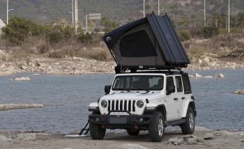 182 469 р. Палатка на крышу автомобиля Wild Land Desert Cruiser 120 Pro с лестницей  900002-0001-0007.set  с доставкой в г. Керчь. Увеличить фотографию 21