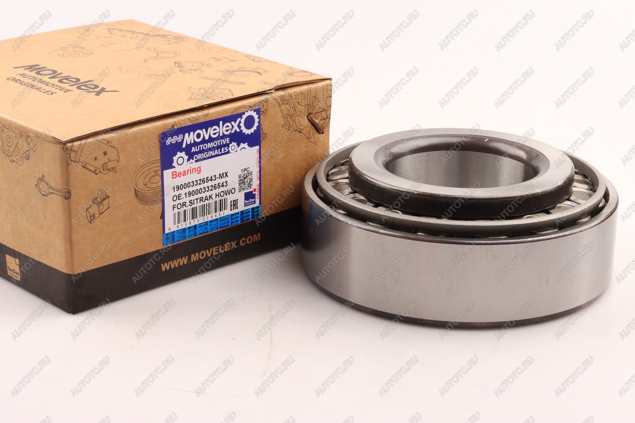 2 299 р. Подшипник ступицы SITRAK HOWO передней внутренний MOVELEX MOVELEX 190003326543-mx  с доставкой в г. Керчь