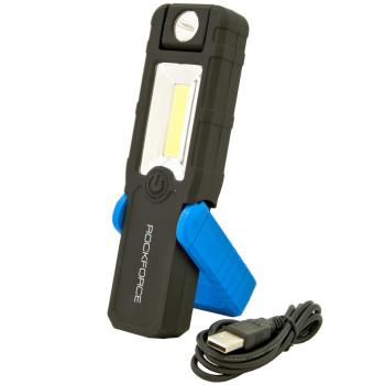 1 599 р. Лампа светодиодная 5W COB+1W,250Lm,2000mAh,магнит,180град. ROCKFORCE ROCKFORCE rf-f-01402  с доставкой в г. Керчь. Увеличить фотографию 1