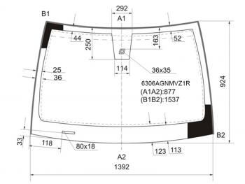 7 299 р. Стекло лобовое (Датчик дождя Молдинг) Opel Astra 04-13  Astra GTC 04-11 FUYAO 6306AGNMVZ1R  с доставкой в г. Керчь. Увеличить фотографию 1