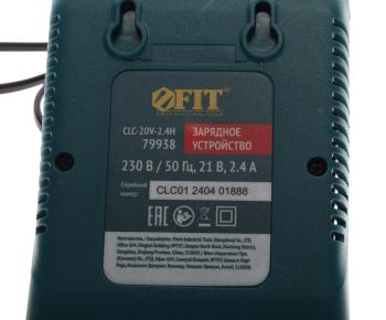 2 299 р. Устройство зарядное для электроинструмента 21.0В FIT FIT clc-20v-2.4h  с доставкой в г. Керчь. Увеличить фотографию 3