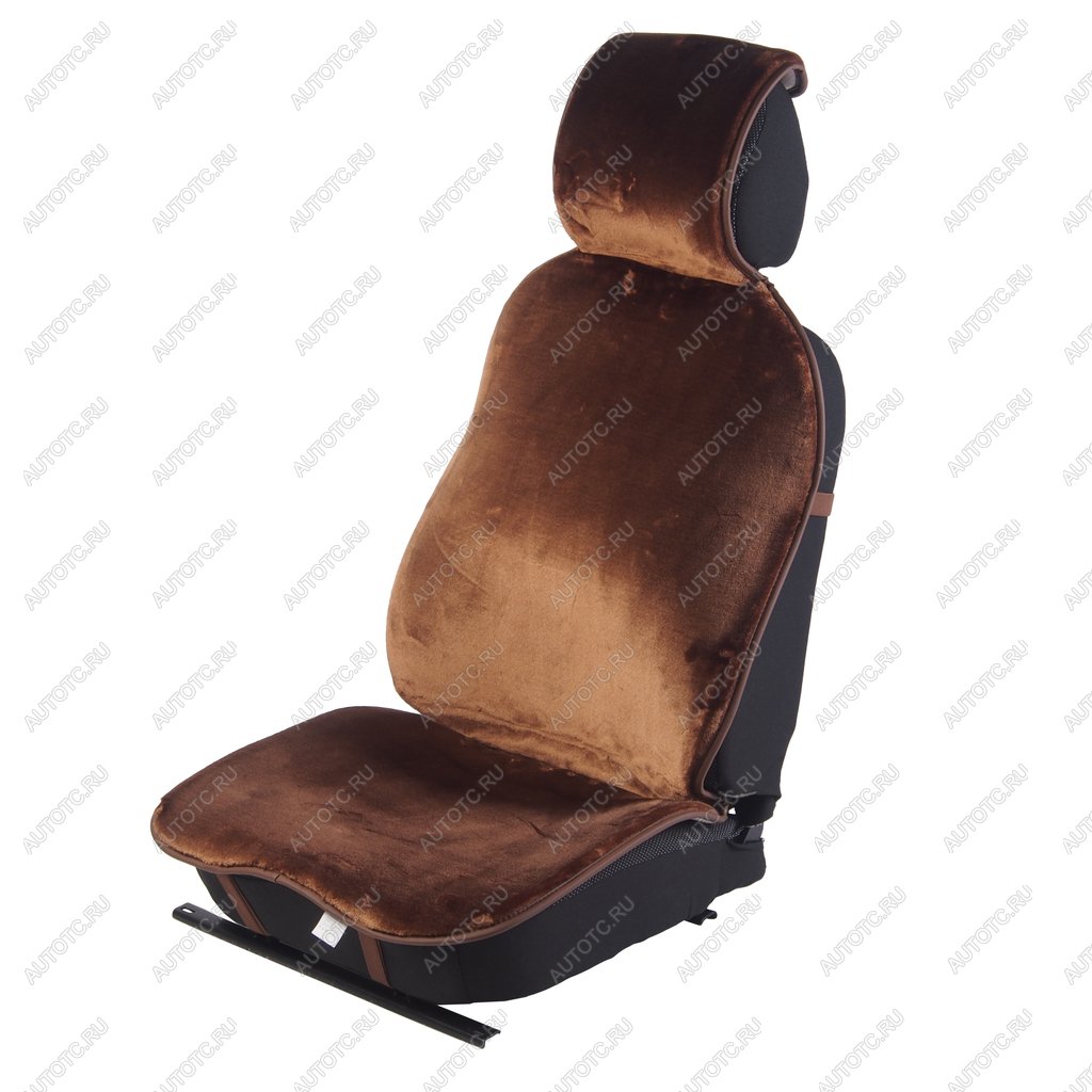 2 899 р. Накидка на сиденье мех искусственный коричневая 2шт. Mutton PSV PSV 132238  с доставкой в г. Керчь