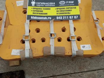 3 889 р. Нож боковой левый (5 отверстий) SD16 SHANTUI 16y-81-00002144-70-11251  с доставкой в г. Керчь. Увеличить фотографию 3