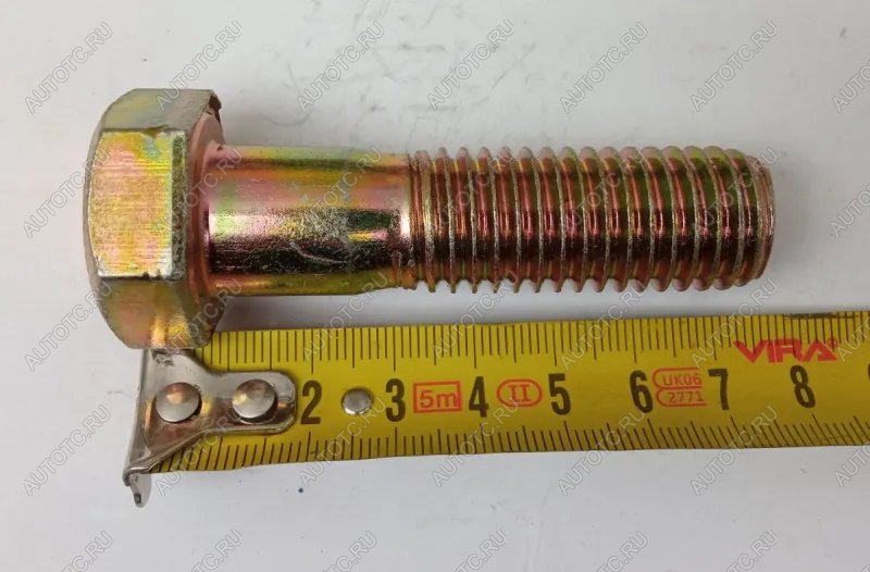 79 р. Болт М18x65х2.5 крепления катка опорного SD16 SHANTUI 01010-5186501010-81865  с доставкой в г. Керчь