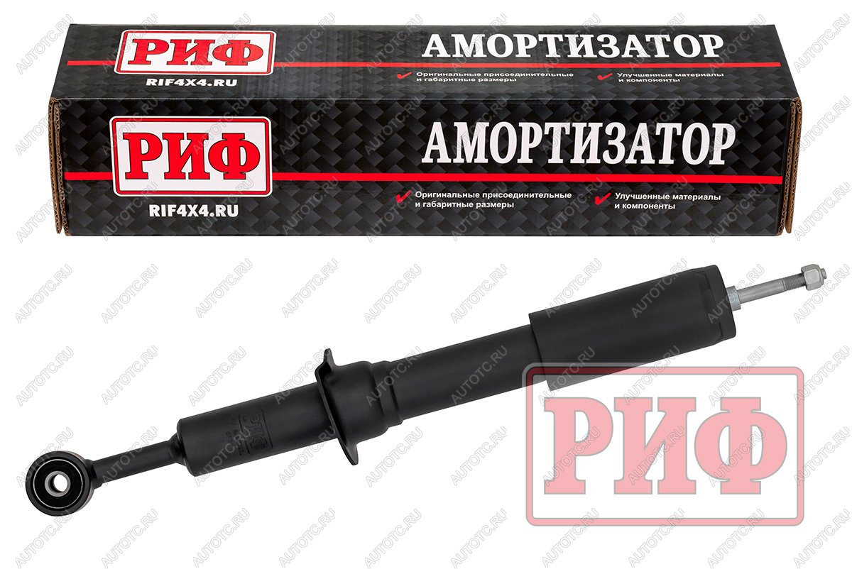 8 059 р. Амортизатор передний газовый РИФ Toyota Hilux AN120 дорестайлинг (2016-2020) (штатный)  с доставкой в г. Керчь