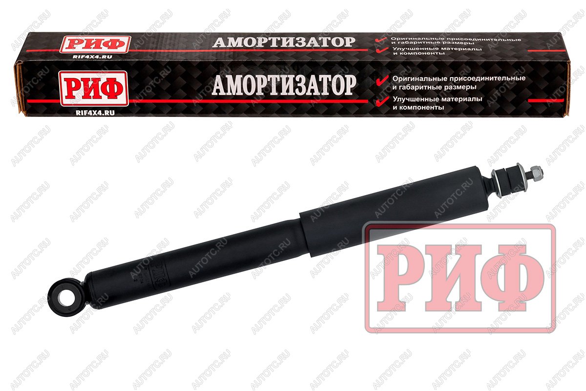 6 029 р. Амортизатор РИФ задний Toyota Land Cruiser Prado 9095, 4Runner 1996-2002, штатный  sag218sl  с доставкой в г. Керчь