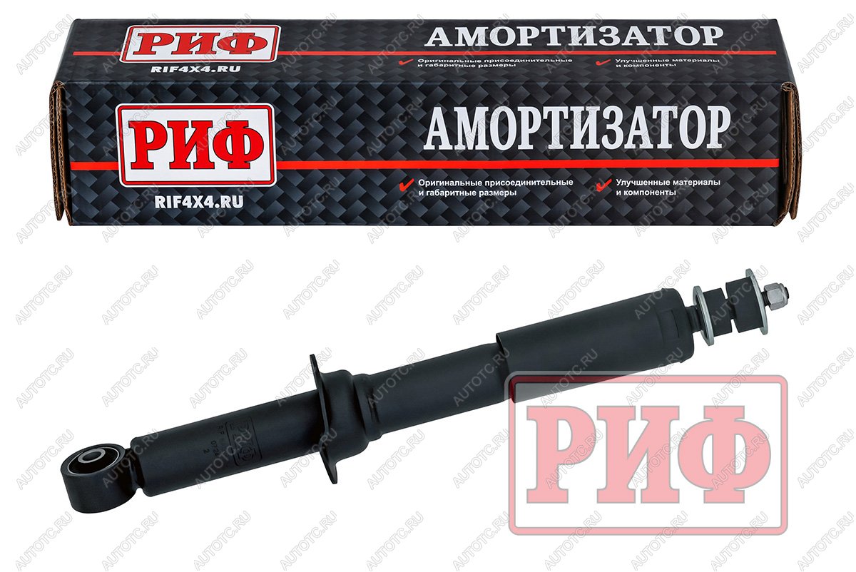 7 339 р. Амортизатор РИФ передний Toyota Land Cruiser Prado 9095, 4runner 1996-2002, штатный  sag244sl  с доставкой в г. Керчь