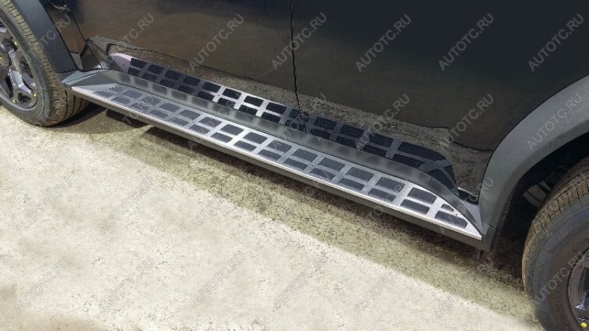 12 199 р. Накладки на пороги (лист 1.5 мм) 2шт  jetourt22402  с доставкой в г. Керчь