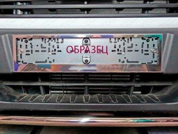 Рамка гос. номера (комплект)(2.0 4WD) ТСС Тюнинг Changan CS95 (2023-2025) (вырезанная надпись Changan)