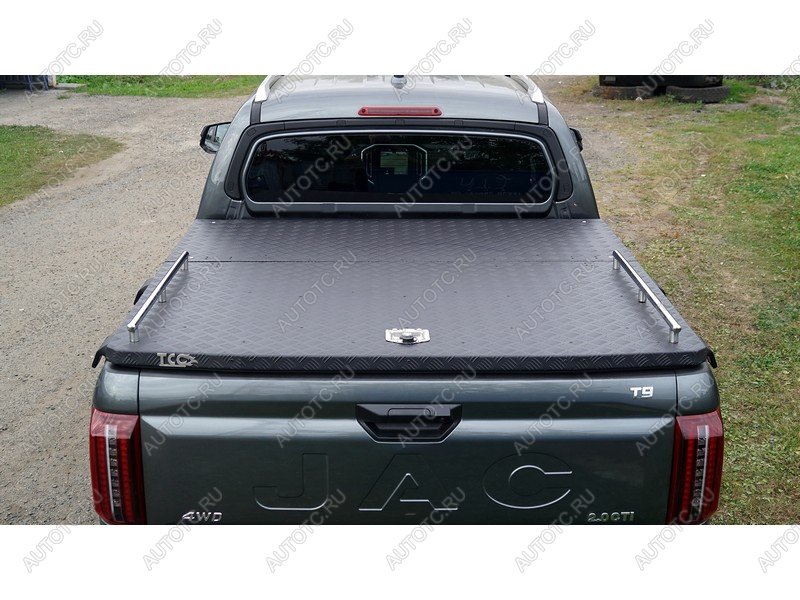 12 199 р. Рейлинг длинный (комплект) ТСС Тюнинг FOTON Tunland G7 2.0 Diesel АКПП 4WD 2024  fottung72410  с доставкой в г. Керчь