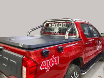 67 999 р. Защита кузова и заднего стекла ( крышки) 76,1 мм ТСС Тюнинг FOTON Tunland G7 2.0 Diesel АКПП 4WD 2024  fottung72414  с доставкой в г. Керчь. Увеличить фотографию 1