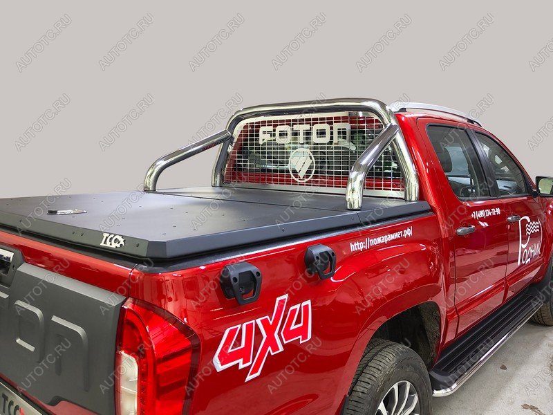 67 999 р. Защита кузова и заднего стекла ( крышки) 76,1 мм ТСС Тюнинг FOTON Tunland G7 2.0 Diesel АКПП 4WD 2024  fottung72414  с доставкой в г. Керчь