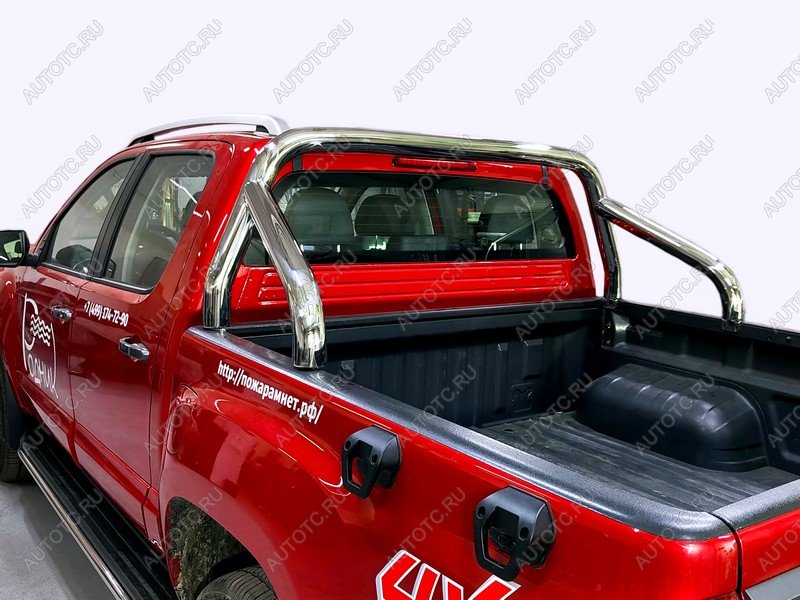 54 999 р. Защита кузова 76,1 мм ТСС Тюнинг FOTON Tunland G7 2.0 Diesel АКПП 4WD 2024  fottung72424  с доставкой в г. Керчь
