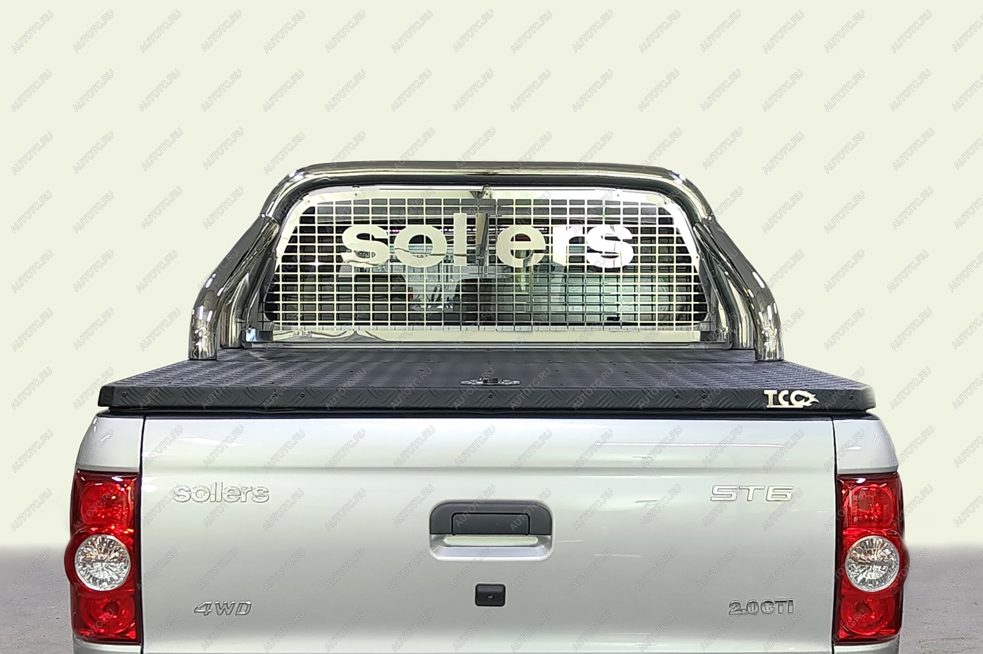 67 999 р. Защита кузова и заднего стекла ( крышки) 76,1 мм ТСС Тюнинг SOLLERS ST6 2023-  solst62326  с доставкой в г. Керчь