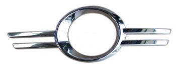 W204 07- МОЛДИНГ РЕШЕТКИ БАМПЕРА ЛЕВ ХРОМ (Тайвань) BodyParts md20407-1d0-l