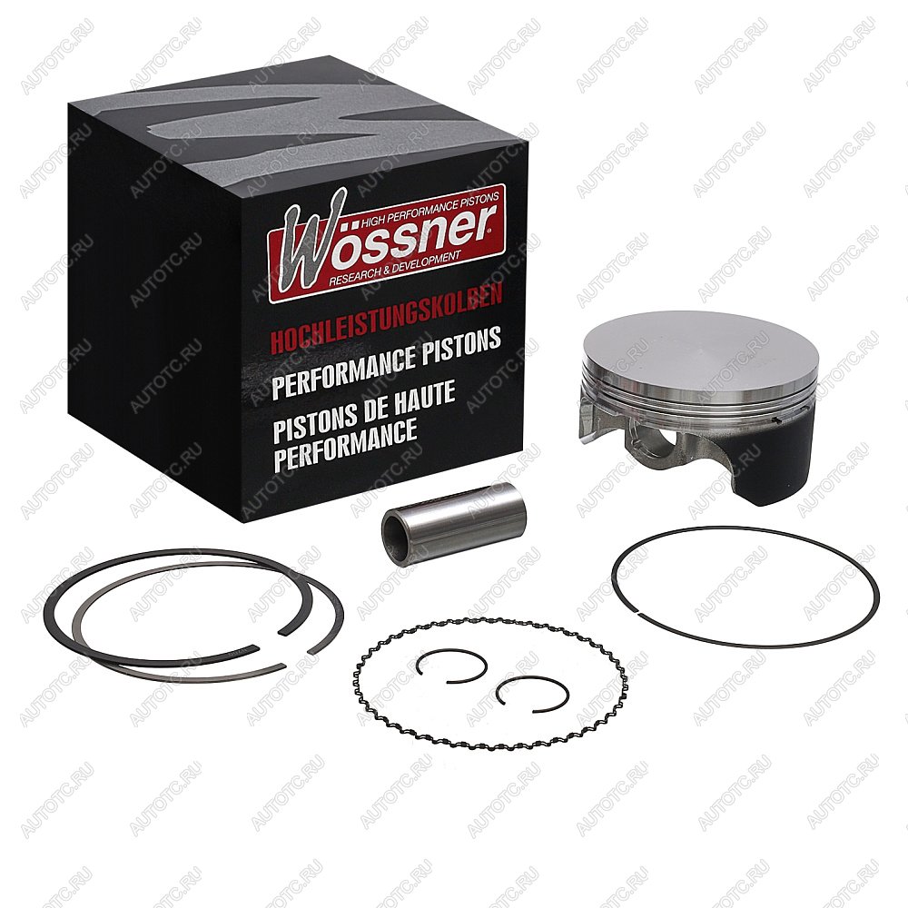 21 999 р. Поршень в сборе Wossner Honda NX650 88-02, FMX650 05-07, XR650L 93-24 Over-Size (A)  8564d100  с доставкой в г. Керчь