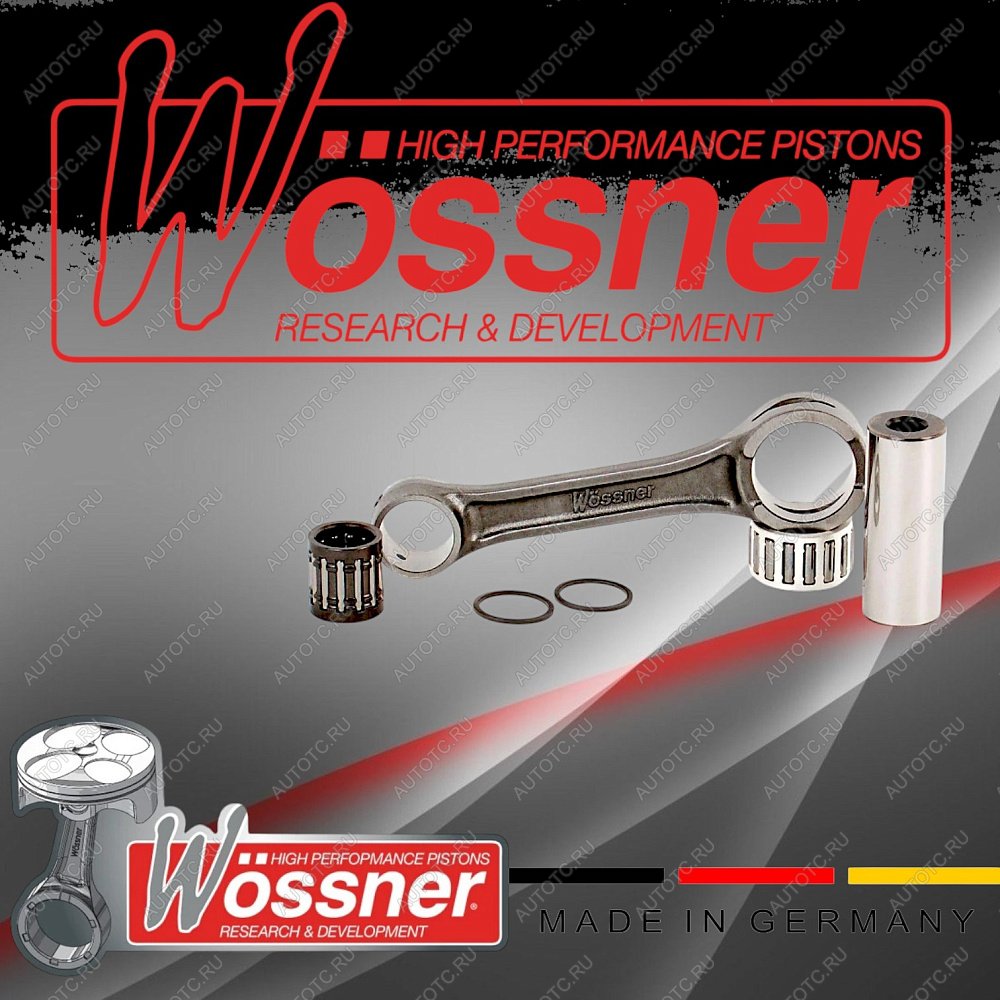11 799 р. Шатунная сборка Wossner Suzuki RM250 86-92, RMX250 89-01  p2027  с доставкой в г. Керчь