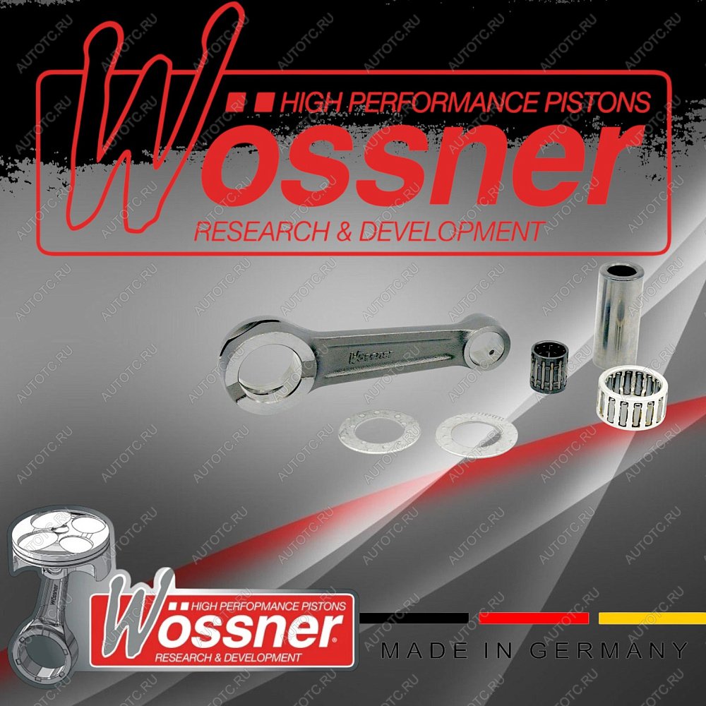 13 699 р. Шатунная сборка Wossner Yamaha YZ250F 01-02, WR250F 01-02  p4006  с доставкой в г. Керчь