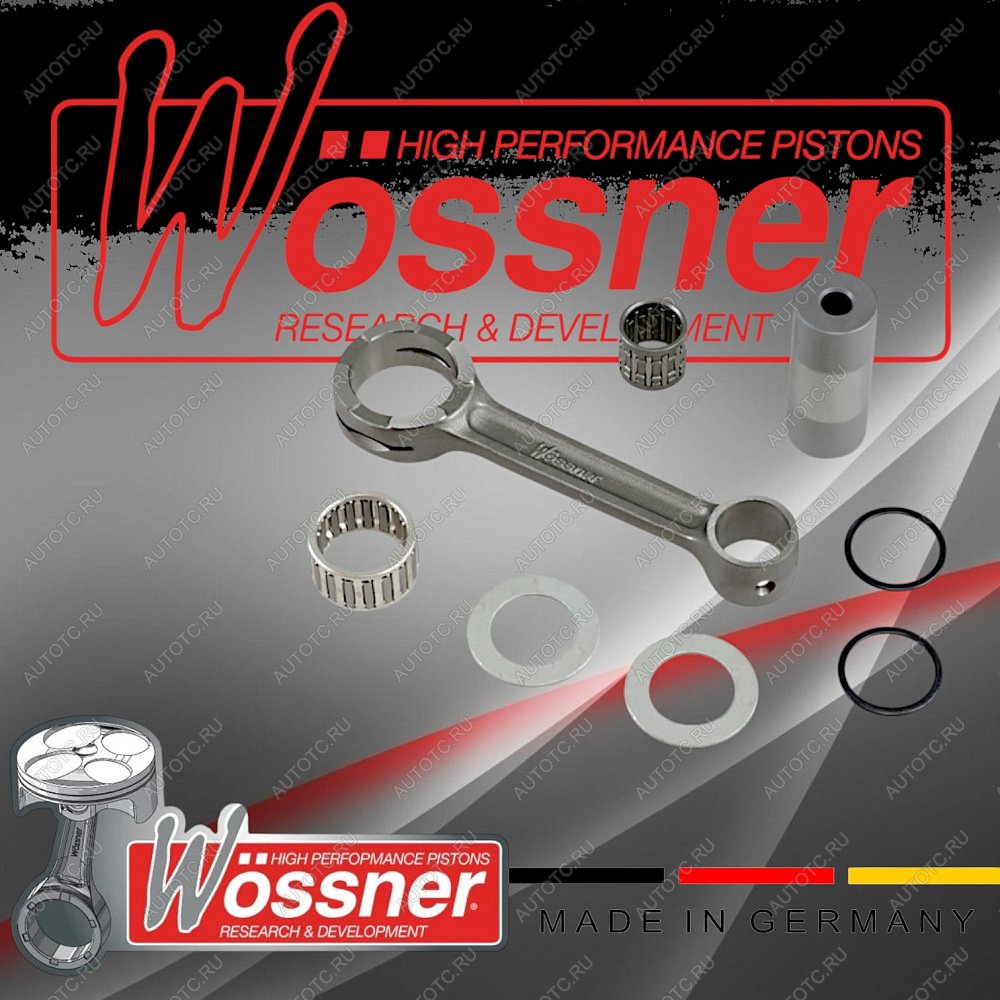 12 649 р. Шатунная сборка Wossner Suzuki RM125 87-96  p2015  с доставкой в г. Керчь
