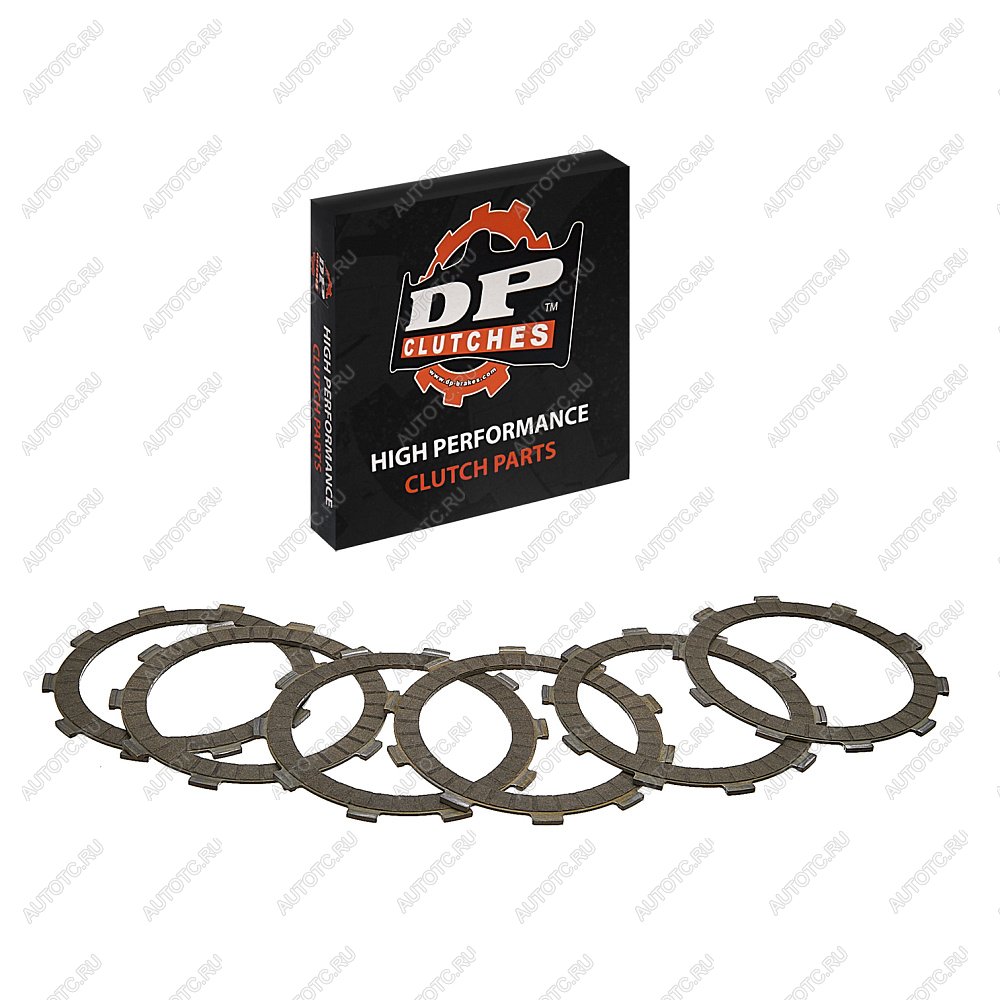7 999 р. Диски сцепления фрикционные DP-Clutch 5127-6  5127-6  с доставкой в г. Керчь