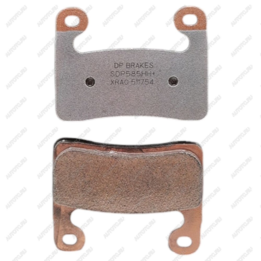3 289 р. Тормозные колодки DP-Brake SDP585HH+  sdp585hh+  с доставкой в г. Керчь