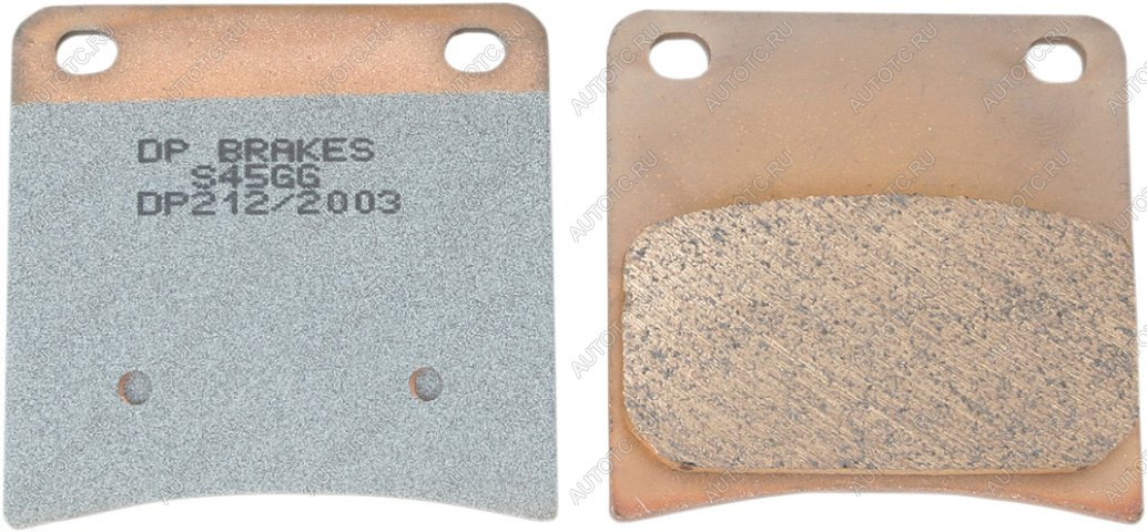 2 499 р. Тормозные колодки DP-Brake DP212  dp212  с доставкой в г. Керчь