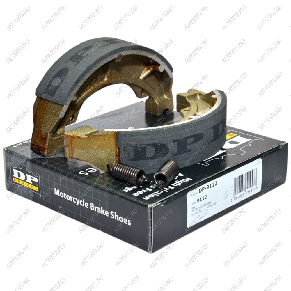 2 499 р. Тормозные колодки барабанные DP-Brake 9112  9112  с доставкой в г. Керчь