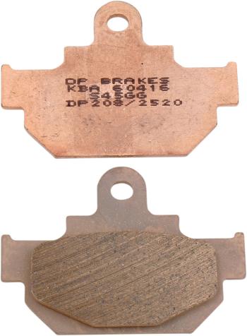 2 389 р. Тормозные колодки DP-Brake DP208  dp208  с доставкой в г. Керчь. Увеличить фотографию 1