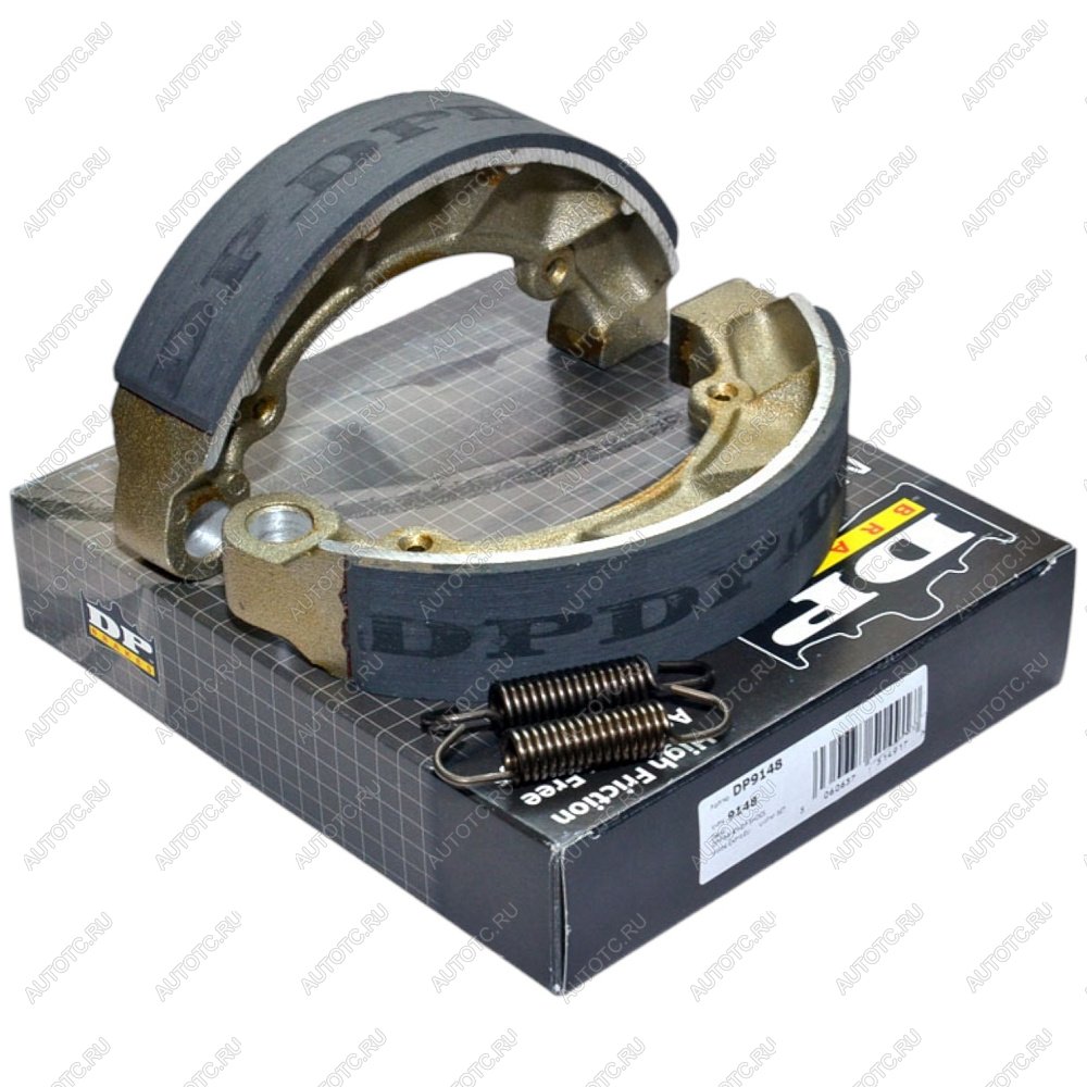 4 999 р. Тормозные колодки барабанные DP-Brake 9148  9148  с доставкой в г. Керчь