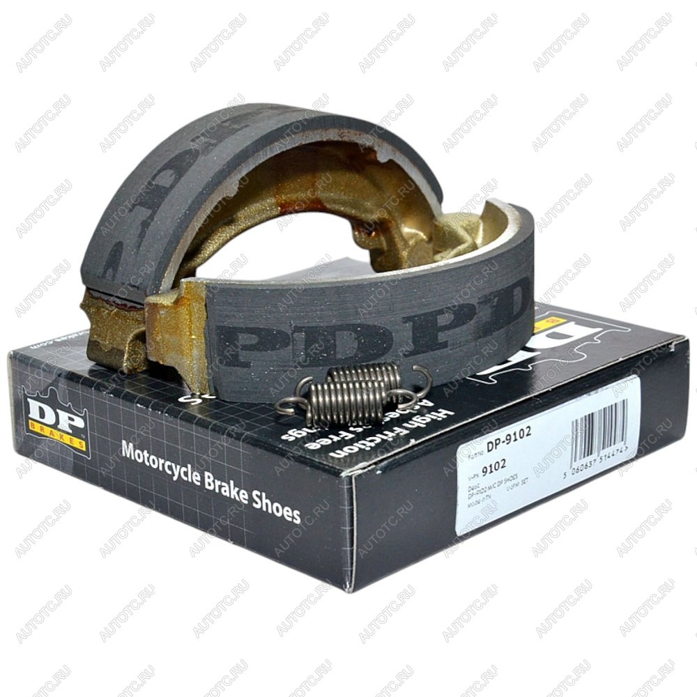 2 879 р. Тормозные колодки барабанные DP-Brake 9102  9102  с доставкой в г. Керчь