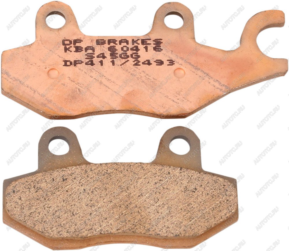 2 499 р. Тормозные колодки DP-Brake DP411  dp411  с доставкой в г. Керчь